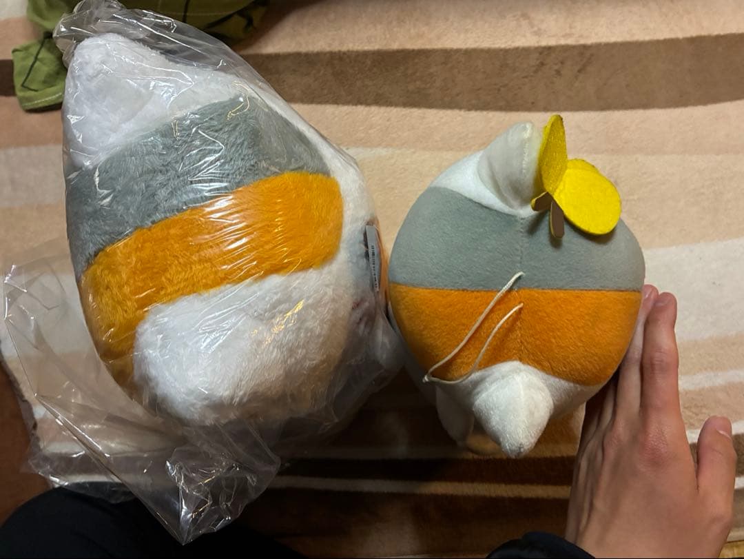 夏目友人帳ニャンコ先生ぬいぐるみ2体セット