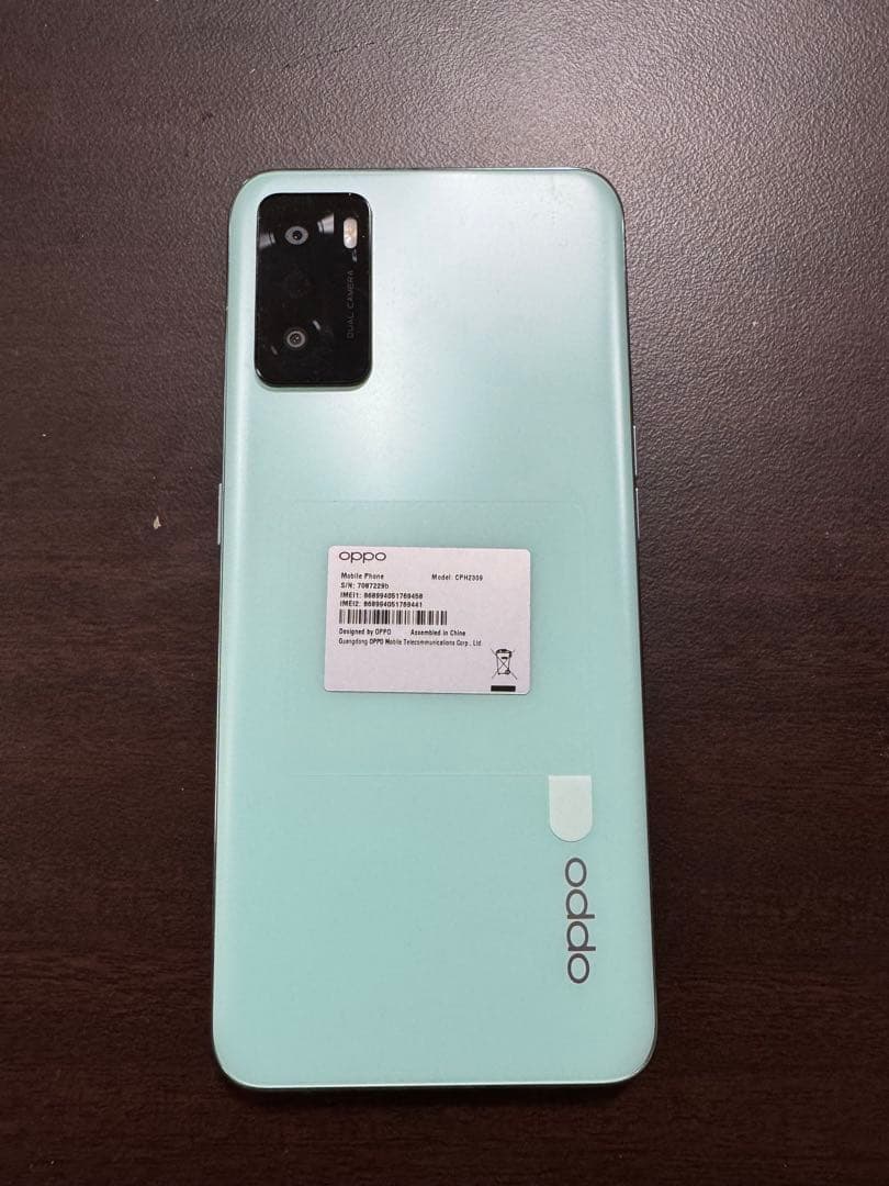oppo 5G スマートフォン ミントグリーン