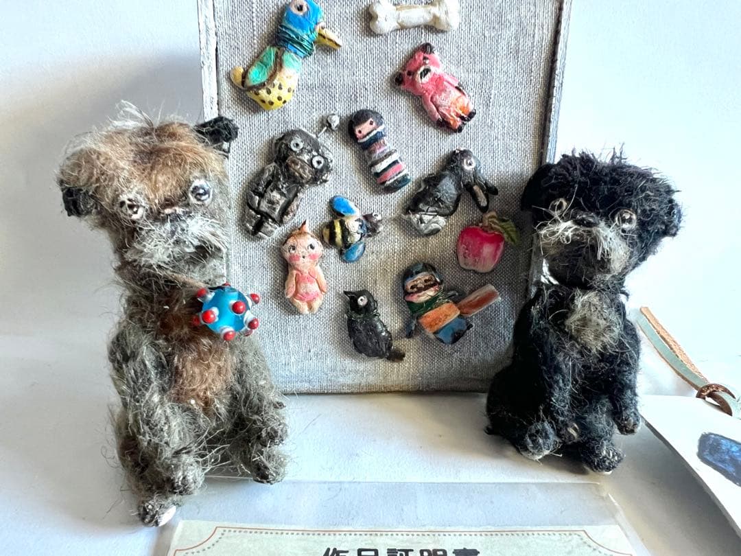 ワタナベリエ 渡辺利絵 作家作品 ぬいぐるみ 犬 Bearberry ベア 人形