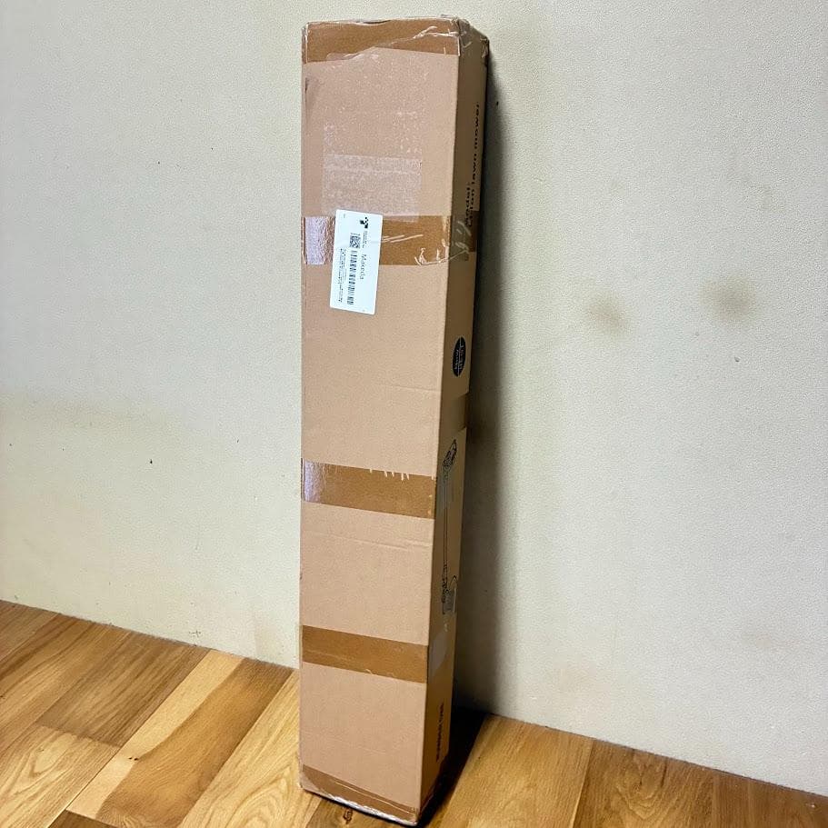 未使用 草刈り機 充電式草刈り機 大容量 強力 電動草刈機 補助車輪付き 替刃