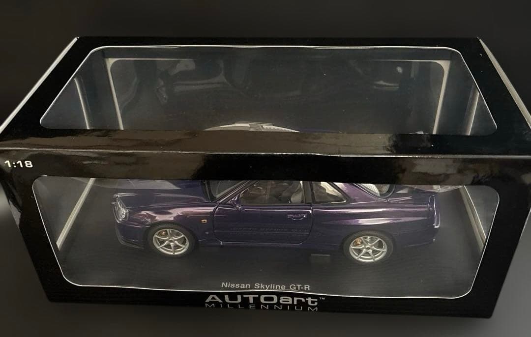 オートアート スカイラインGT-R 1/18 R34