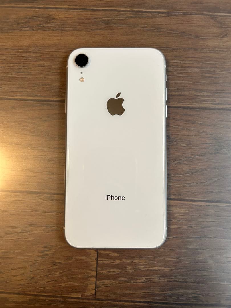 iPhoneXR本体 64GB ホワイト SIMフリー