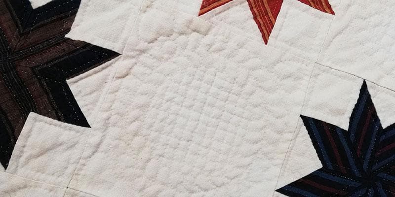 ★パッチワークキルト 109cm×82cm ハンドメイド