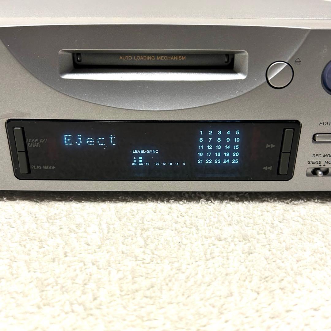 【極美品 動作確認済】SONY ソニー MDS-PC1 MDデッキ レコーダー