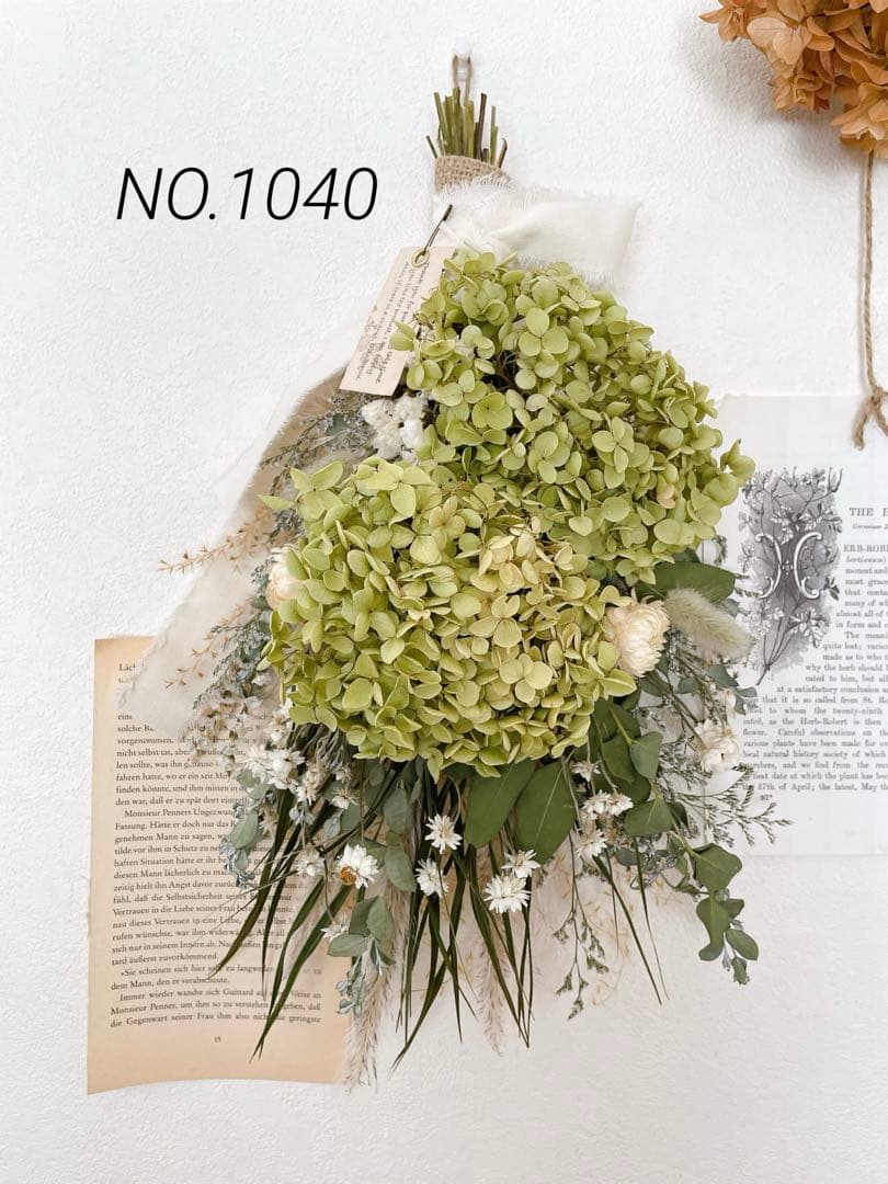 ドライフラワースワッグ❁⃘*.゜bluemoon9150 3点おまとめ