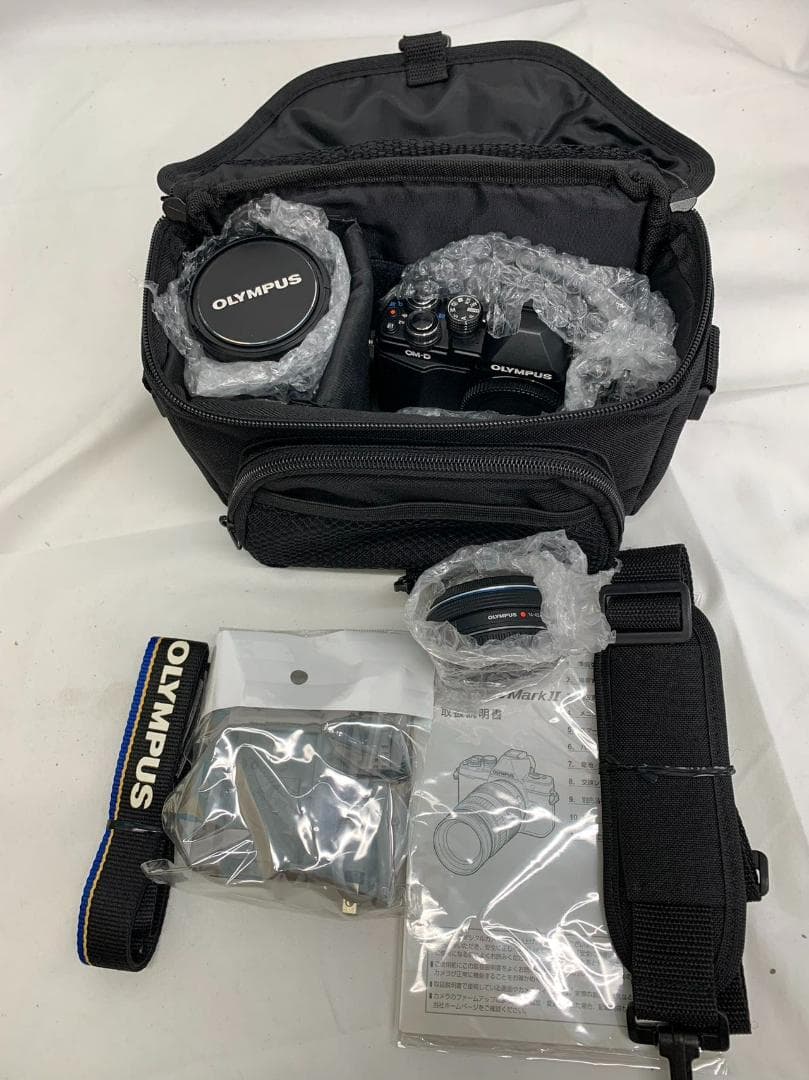 OLYMPUS OM-D E-M10Mark II ボディ レンズ２つ付き