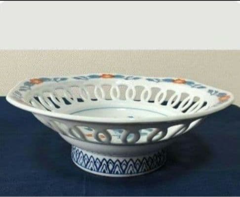 有田焼 八角形 花柄皿 新品