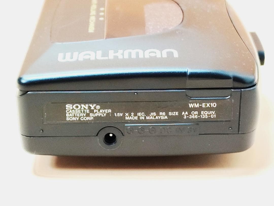 【動作保証】 SONY カセットウォークマン WM-EX10 ほぼ未使用