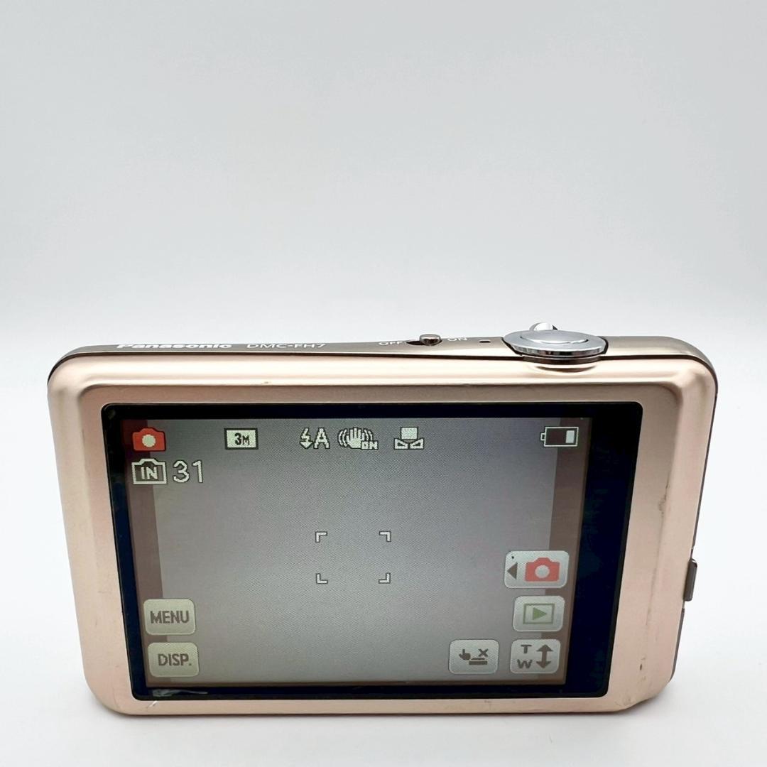 【完動品】Panasonic LUMIX DMC-FH7 コンデジ 動作確認済