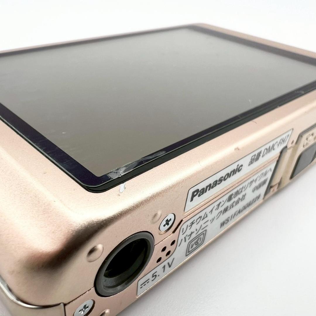 【完動品】Panasonic LUMIX DMC-FH7 コンデジ 動作確認済