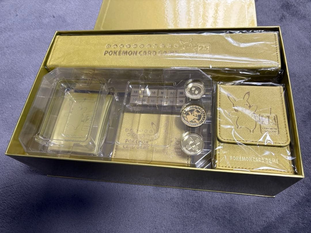 ✨ポケモンカード 25th anniversary ゴールデンボックス サプライ