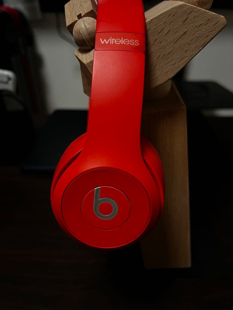 Beats Solo3 ワイヤレスヘッドフォン レッド