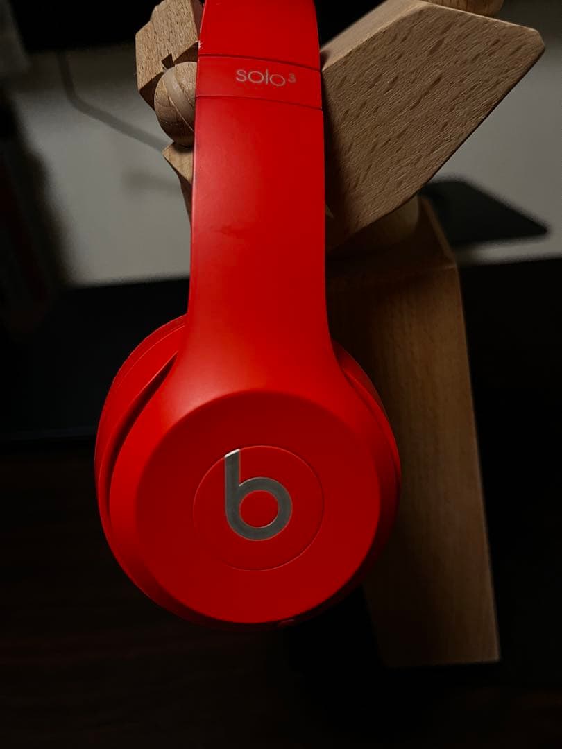 Beats Solo3 ワイヤレスヘッドフォン レッド