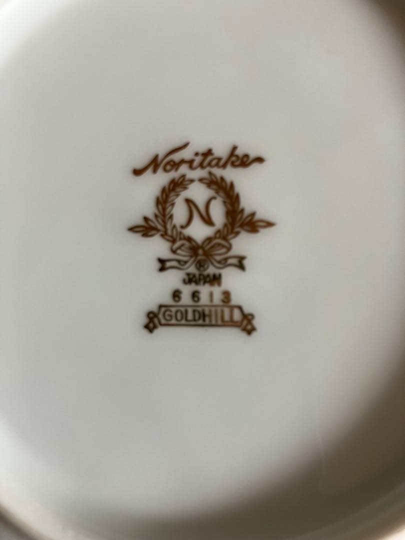 ノリタケ　平皿×6 深皿×6 オーバル皿×1