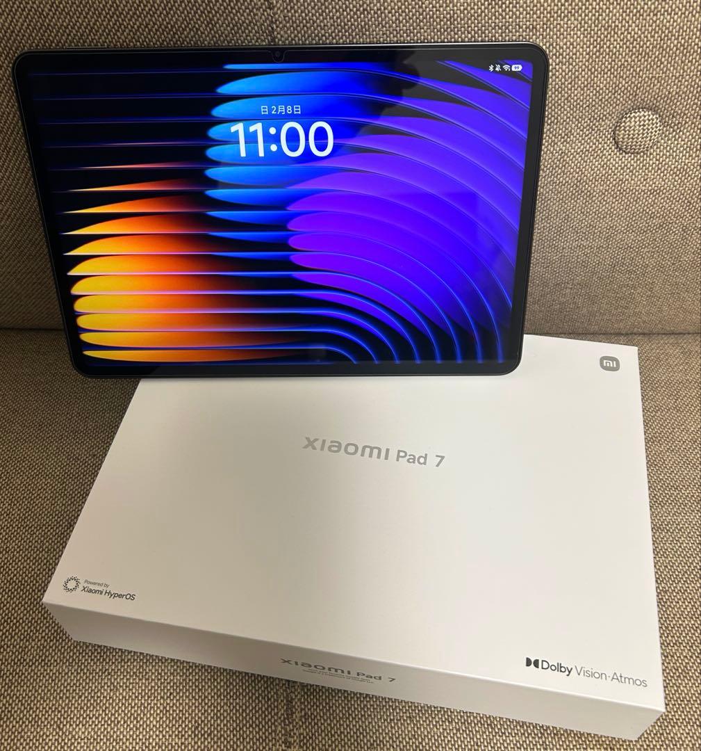 【256GB +8GB】Xiaomi Pad 7グローバル版　バッテリー100%