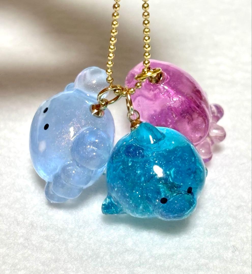 レジンキーホルダー　3点セット