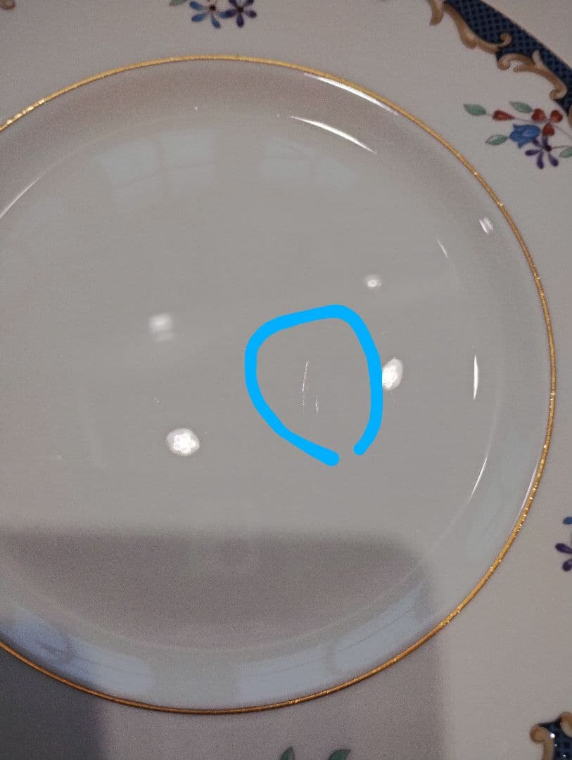 レディ ウェッジウッド　CHARTLEY（17.5cmプレート）６枚セット