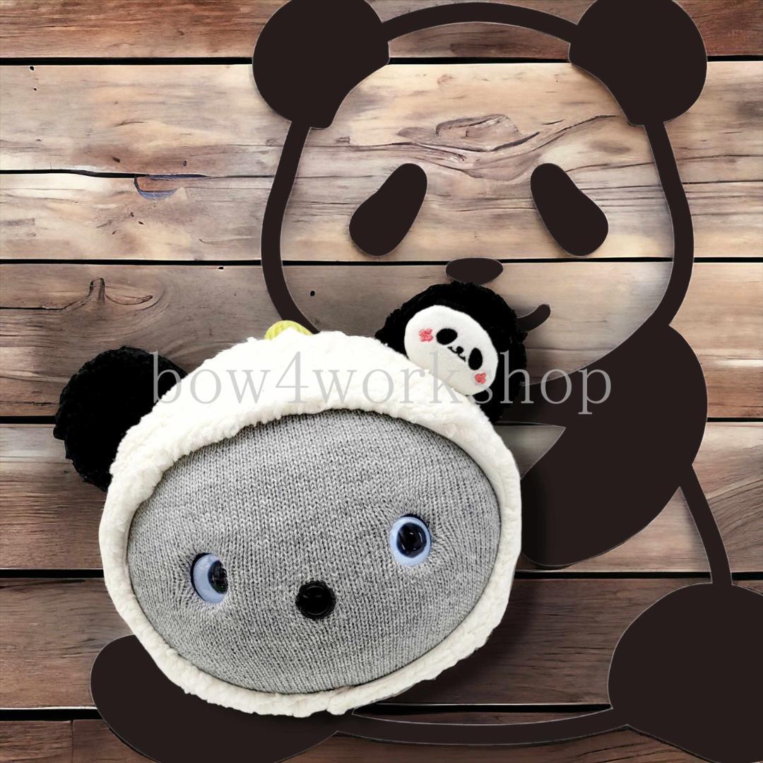 NICOBO（ニコボ）の服ハンドメイド 　モコモコパンダちゃんの服