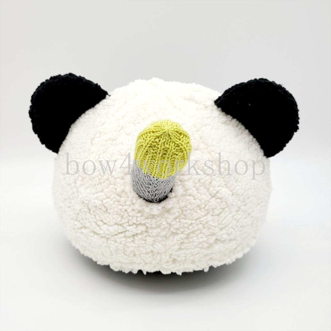 NICOBO（ニコボ）の服ハンドメイド 　モコモコパンダちゃんの服