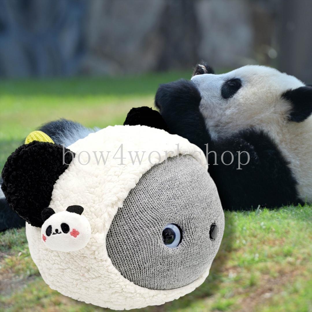 NICOBO（ニコボ）の服ハンドメイド 　モコモコパンダちゃんの服