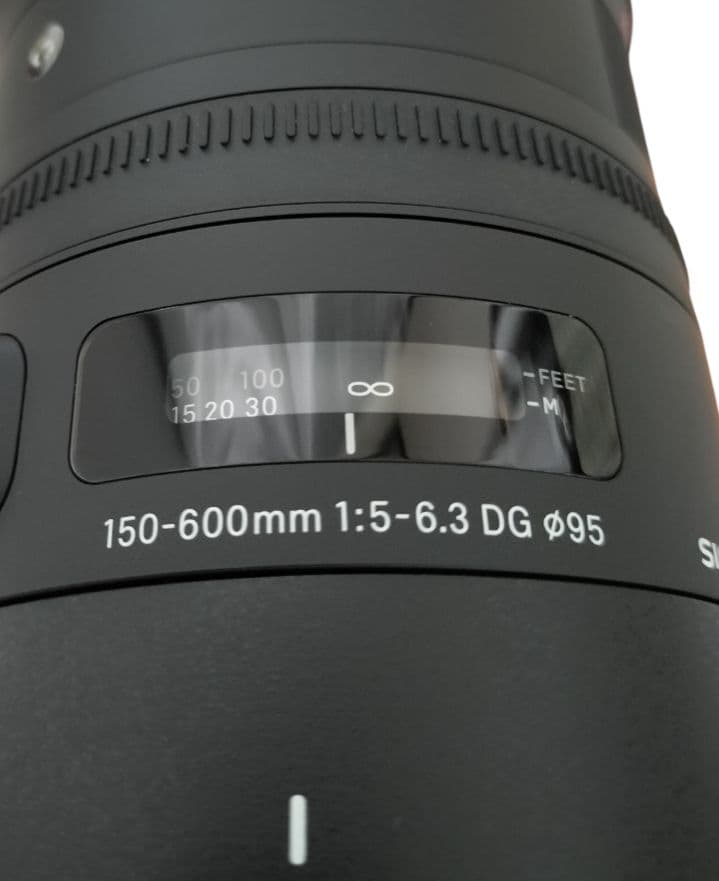 【フエラムネ】美品 シグマ 150-600mm キヤノンEFマウントレンズ