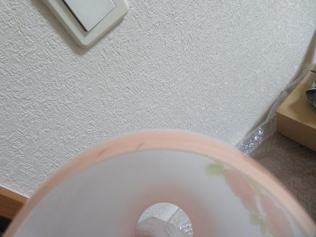 12/10お値下げ中　イマン　ダイアナローズ ガラスシェード ペンダントライト