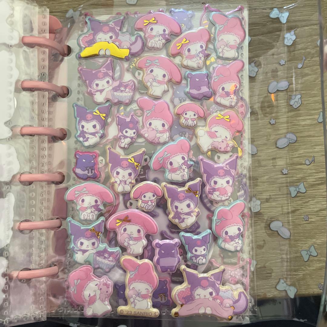 My Melody シール帳　完成品