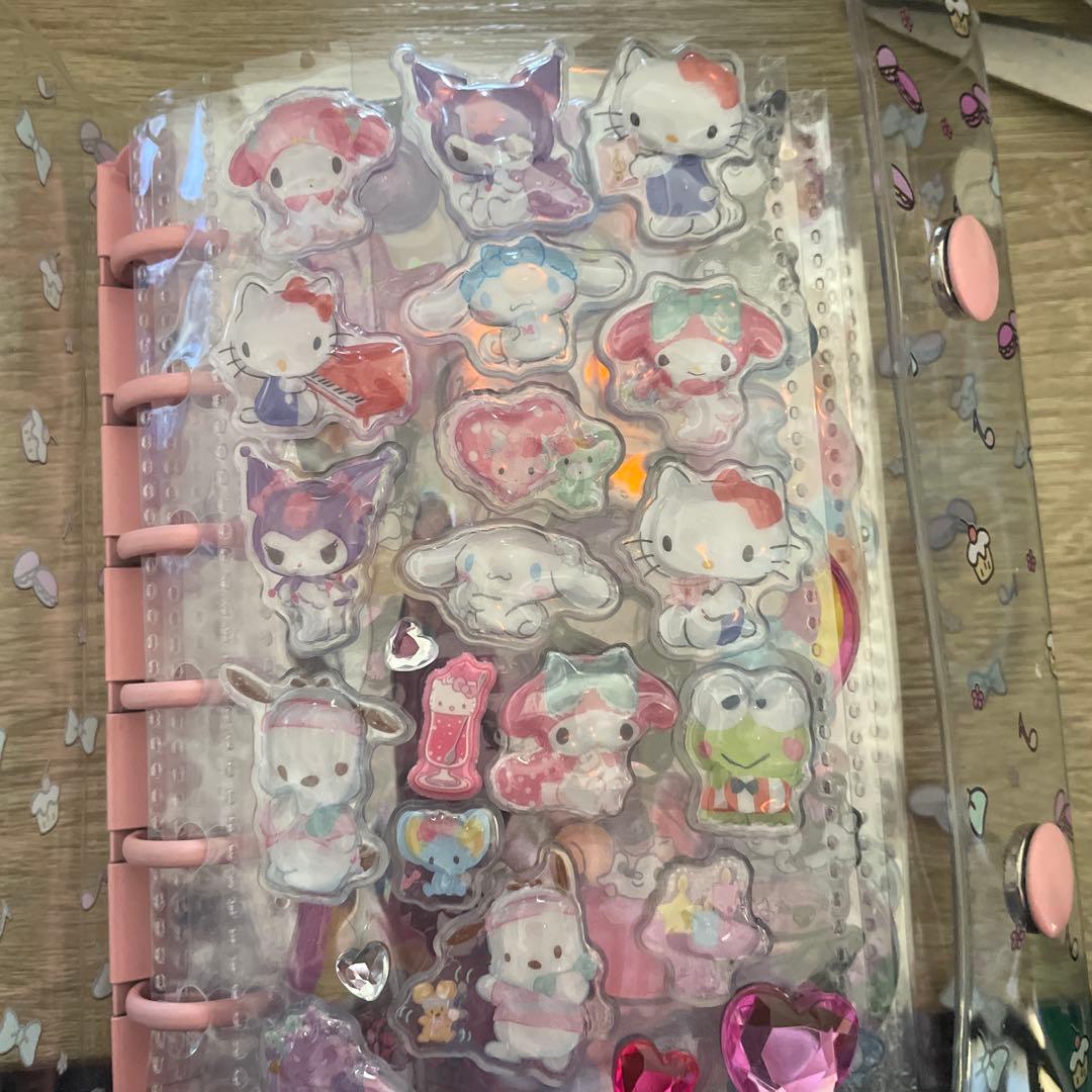 My Melody シール帳　完成品