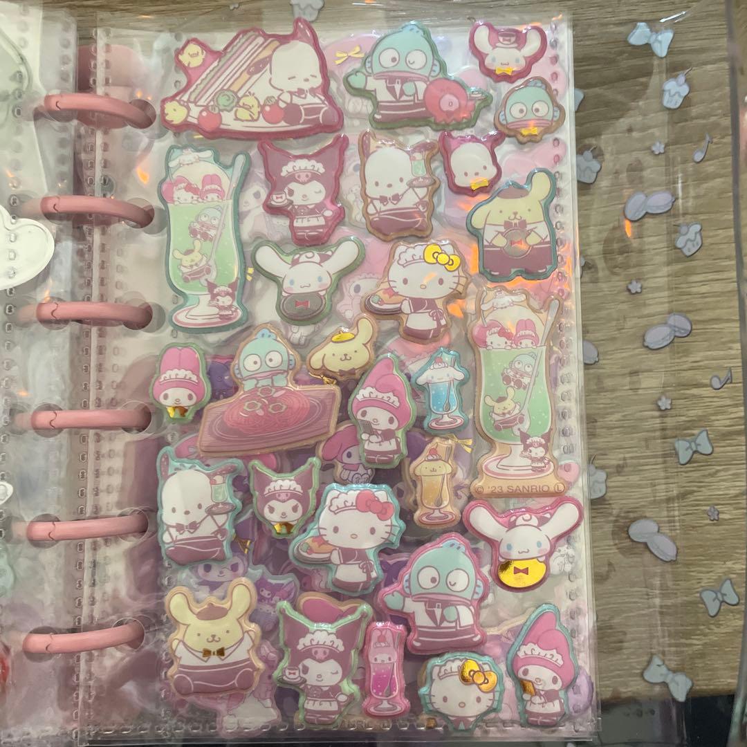 My Melody シール帳　完成品