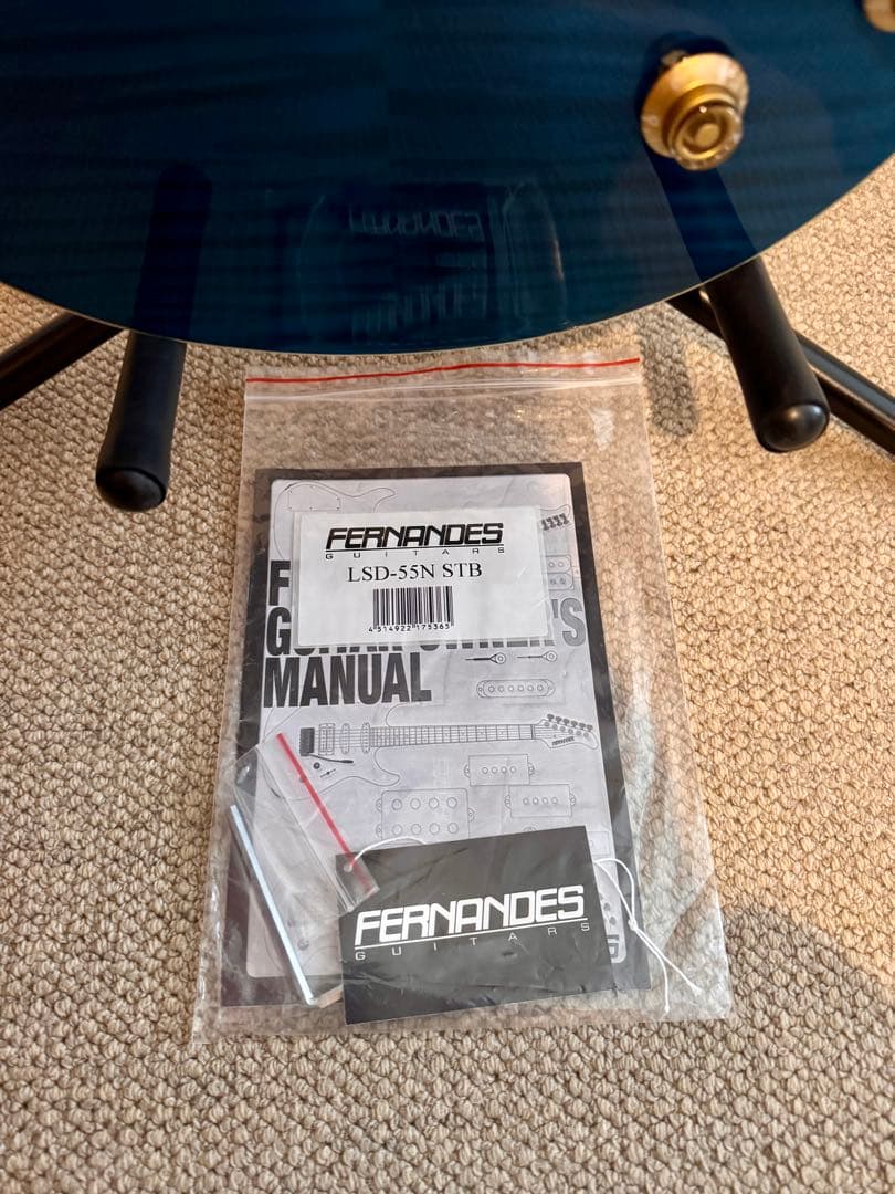【美品】FERNANDES LSD-55N STB エレキギター