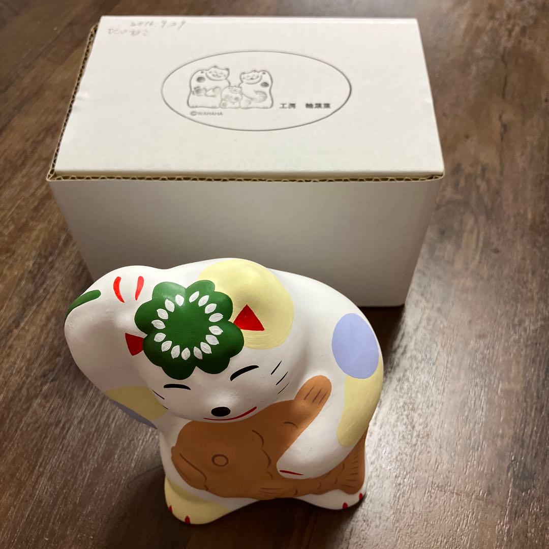 開運　湯布院　招き猫　工房 輪葉葉『たいねこ』