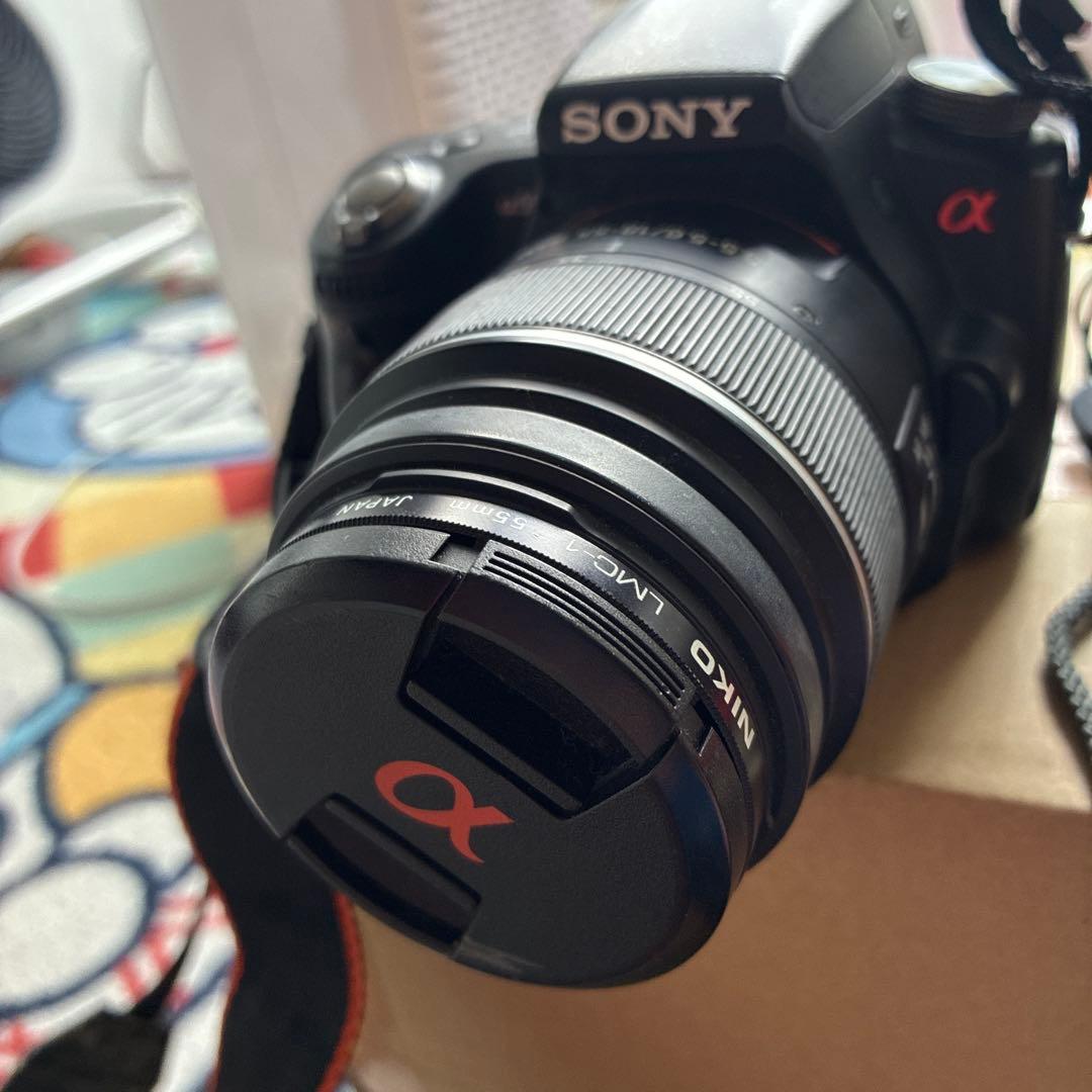 SONY α55 デジタル一眼レフとCASIO EXILIMセット