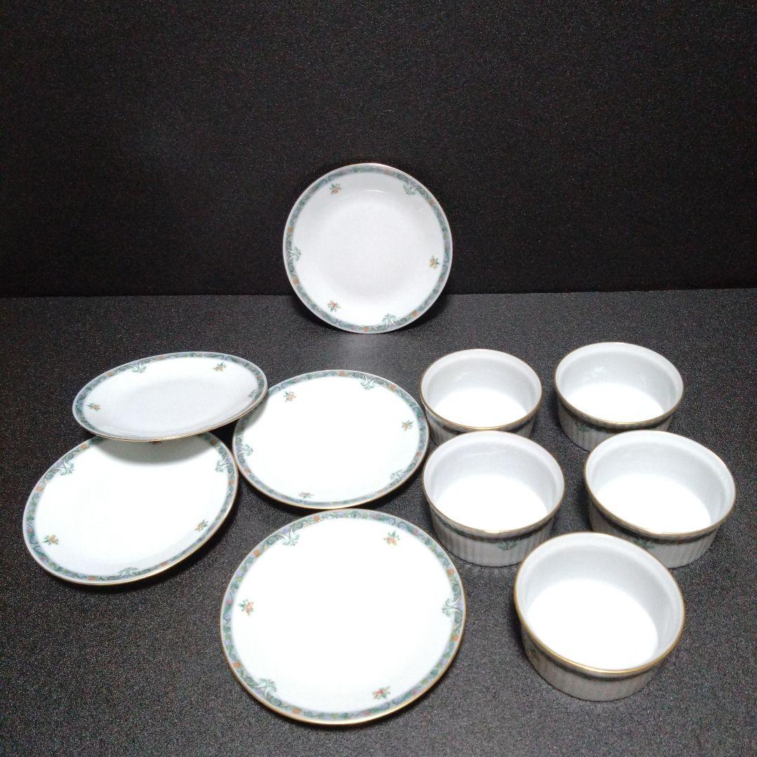 フィリップ・デズリエ　リモージュ　ココット5個　小皿5枚　お祝い　パーティー