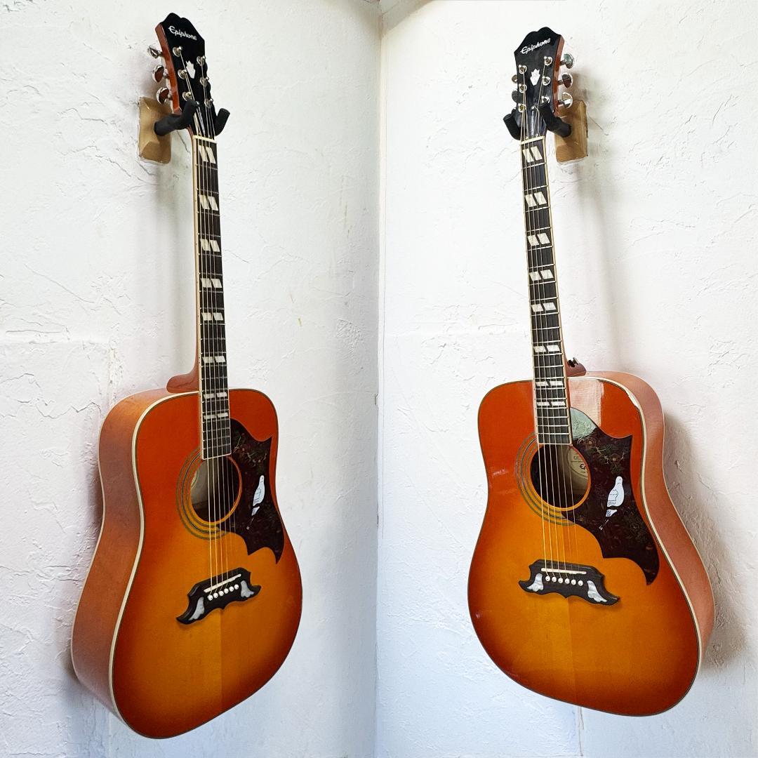 最終価格 Epiphone Dove Pro エレアコ 即発送／動作確認済／美品