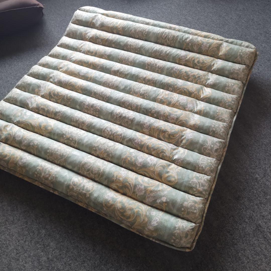 未使用☆羽毛敷布団☆100x210