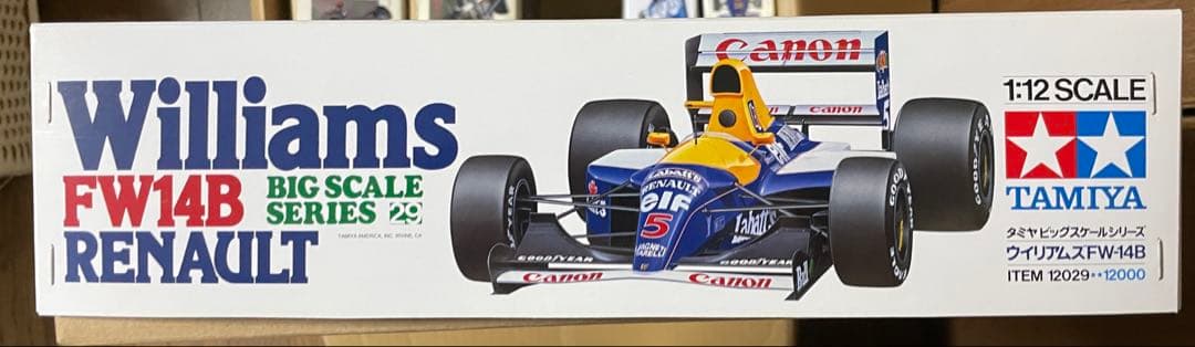 再価格改定！Williams FW14B 1/12 スケール TAMIYA
