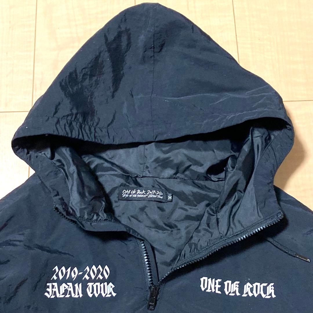 完売品✨ONE OK ROCK アノラックジャケット Mサイズ 黒 ブラック