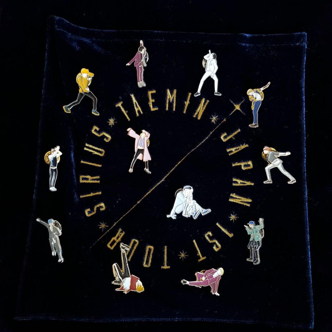 TAEMIN * SIRIUS 限定 トートバッグ ピンバッジ 12点 セット