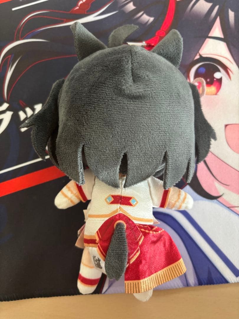 ウマ娘6th キタサンブラック　カラビナ付きぬいぐるみ　ぬいぐるみ・応援タオル