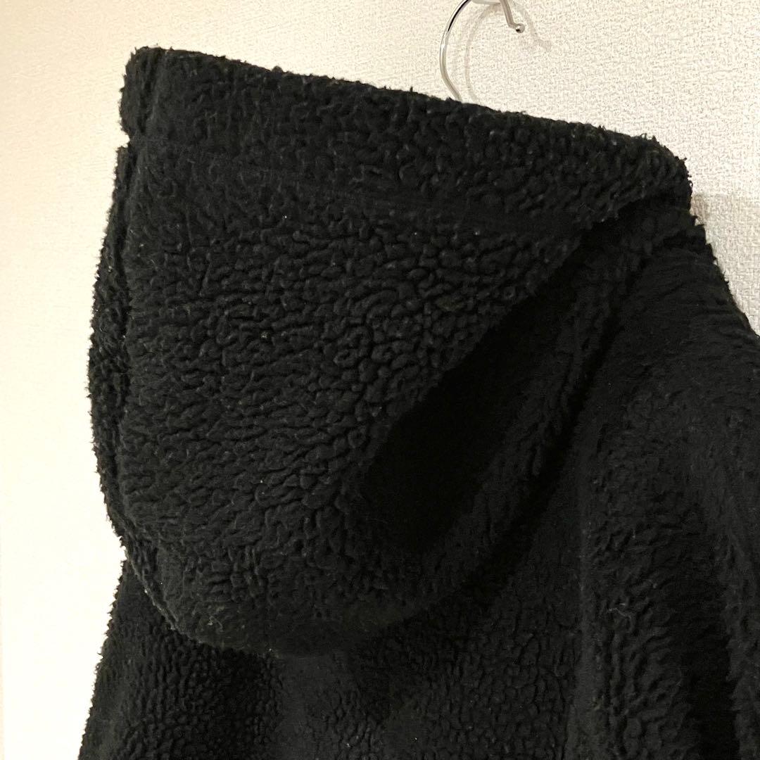 NIL DUE / NIL UN　ACT4　サイドジップボアコート　S　黒　廃盤