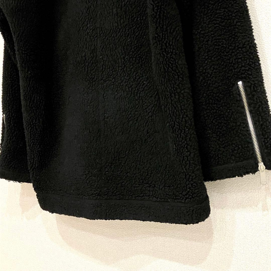 NIL DUE / NIL UN　ACT4　サイドジップボアコート　S　黒　廃盤