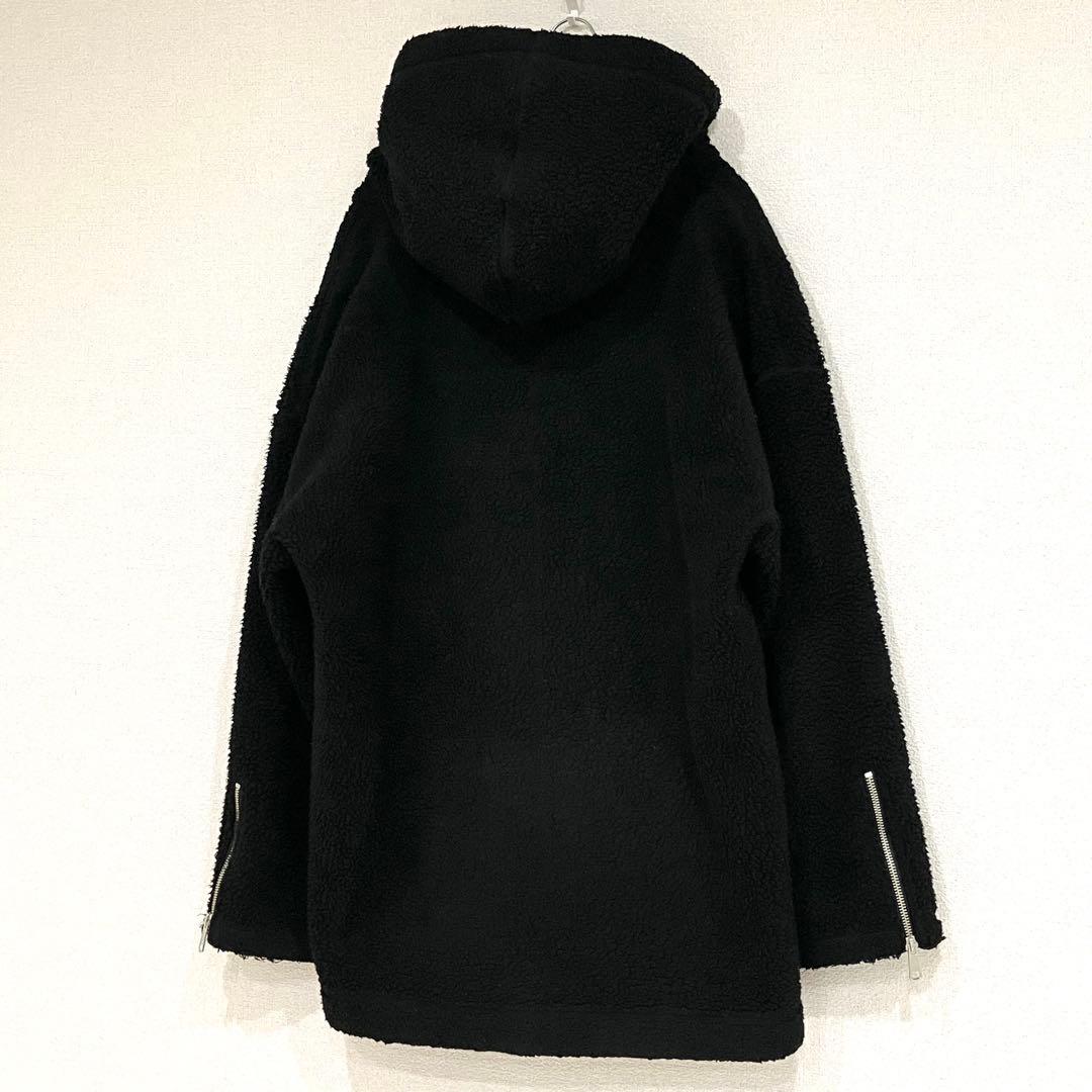 NIL DUE / NIL UN　ACT4　サイドジップボアコート　S　黒　廃盤