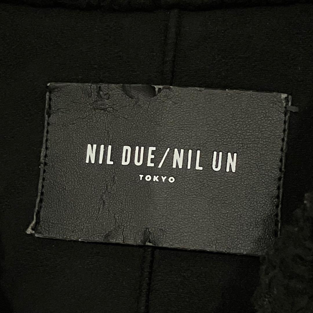 NIL DUE / NIL UN　ACT4　サイドジップボアコート　S　黒　廃盤