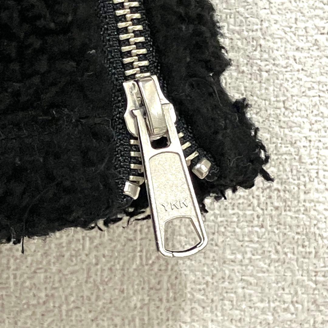 NIL DUE / NIL UN　ACT4　サイドジップボアコート　S　黒　廃盤