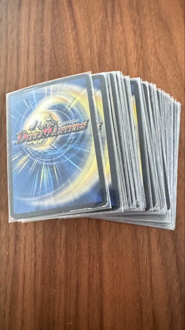【値下げ対応】デュエルマスターズ 白騎士デッキ　透明スリーブ入り