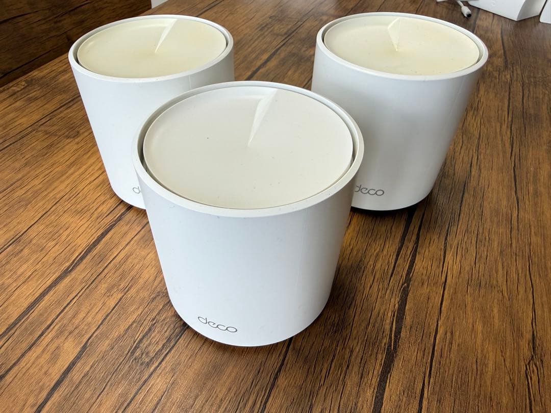 TP-Link Deco x60 WiFi6 ルーター AX5400 3ユニット