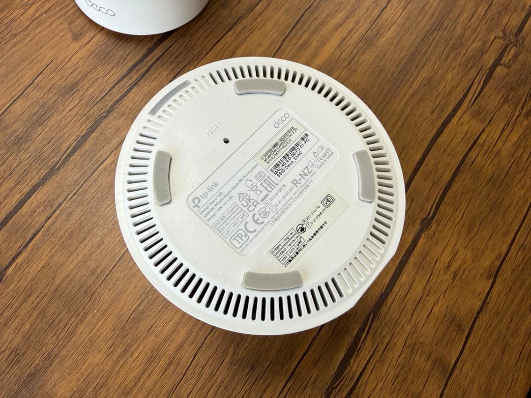 TP-Link Deco x60 WiFi6 ルーター AX5400 3ユニット