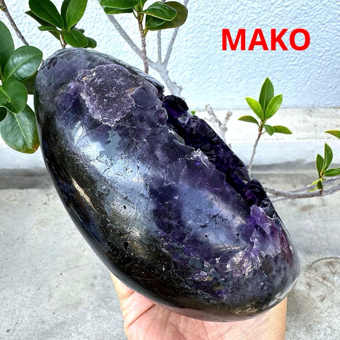 M1705☆アメジストドーム1.4Kg☆ウルグアイ産☆天然石☆N50507-B