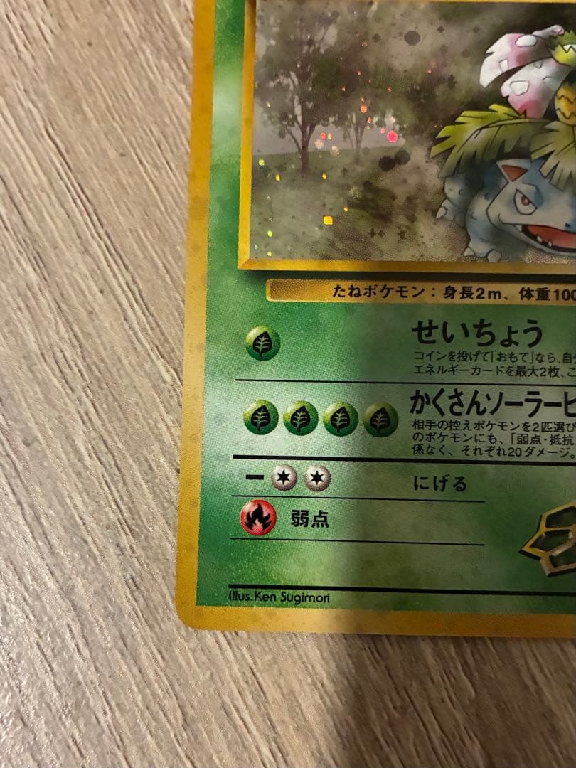 ポケモンカード　エリカのフシギバナ　旧裏