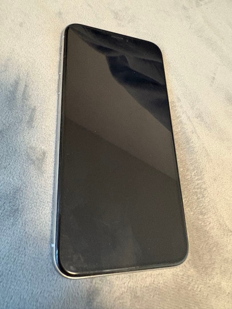 美品 iPhoneX 10 256GB シルバー SIMフリー